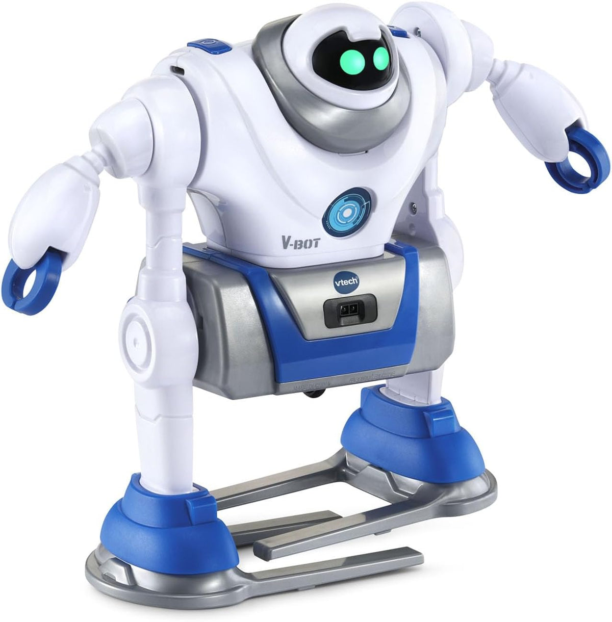 VTech Juguete robot transformable Make-a-Bot 5 en 1 con sensor de sonido y detector de obstáculos