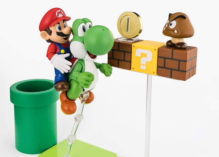 TAMASHII NATIONS - Super Mario - Figura de acción de Super Mario Pl...