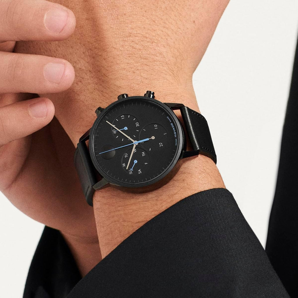 Movado Reloj Cronógrafo Suizo de Cuarzo para Hombre Face
