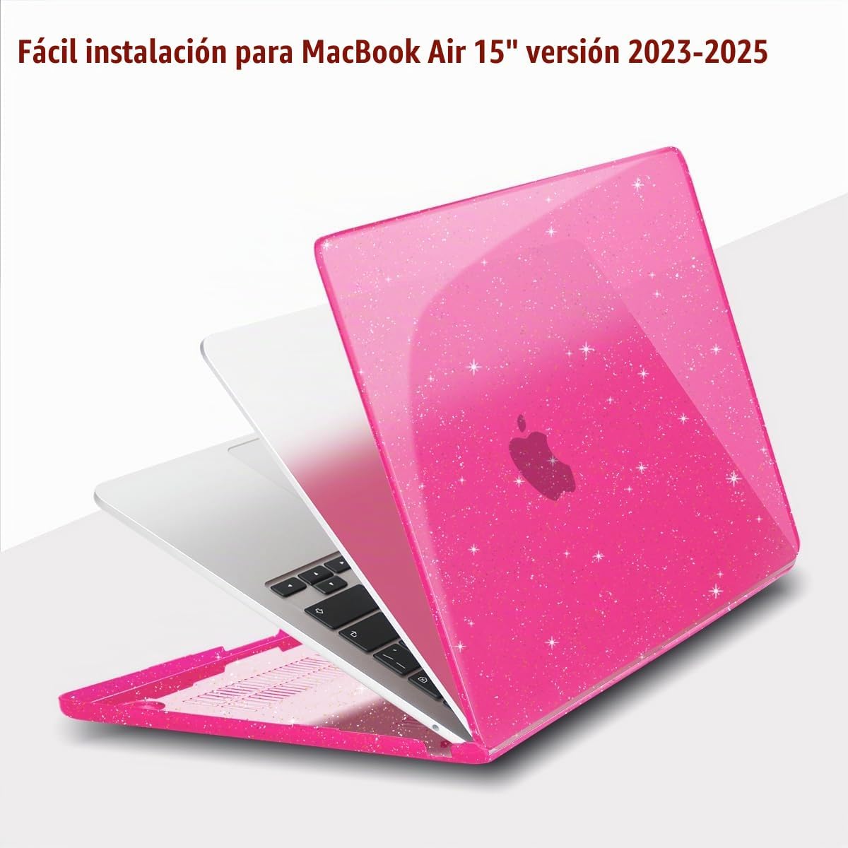 Teryeefi Funda compatible con MacBook Air de 15 pulgadas M4 M3 M2 C...