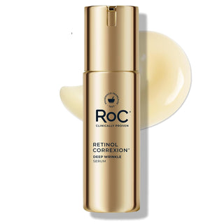 RoC Retinol Correxion Deep Wrinkle Retinol Face Serum con ácido asc...