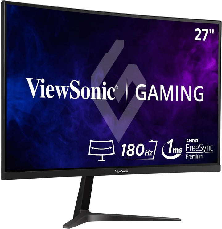 ViewSonic VX2718-2KPC-MHD Monitor curvo para juegos de 27 pulgadas...