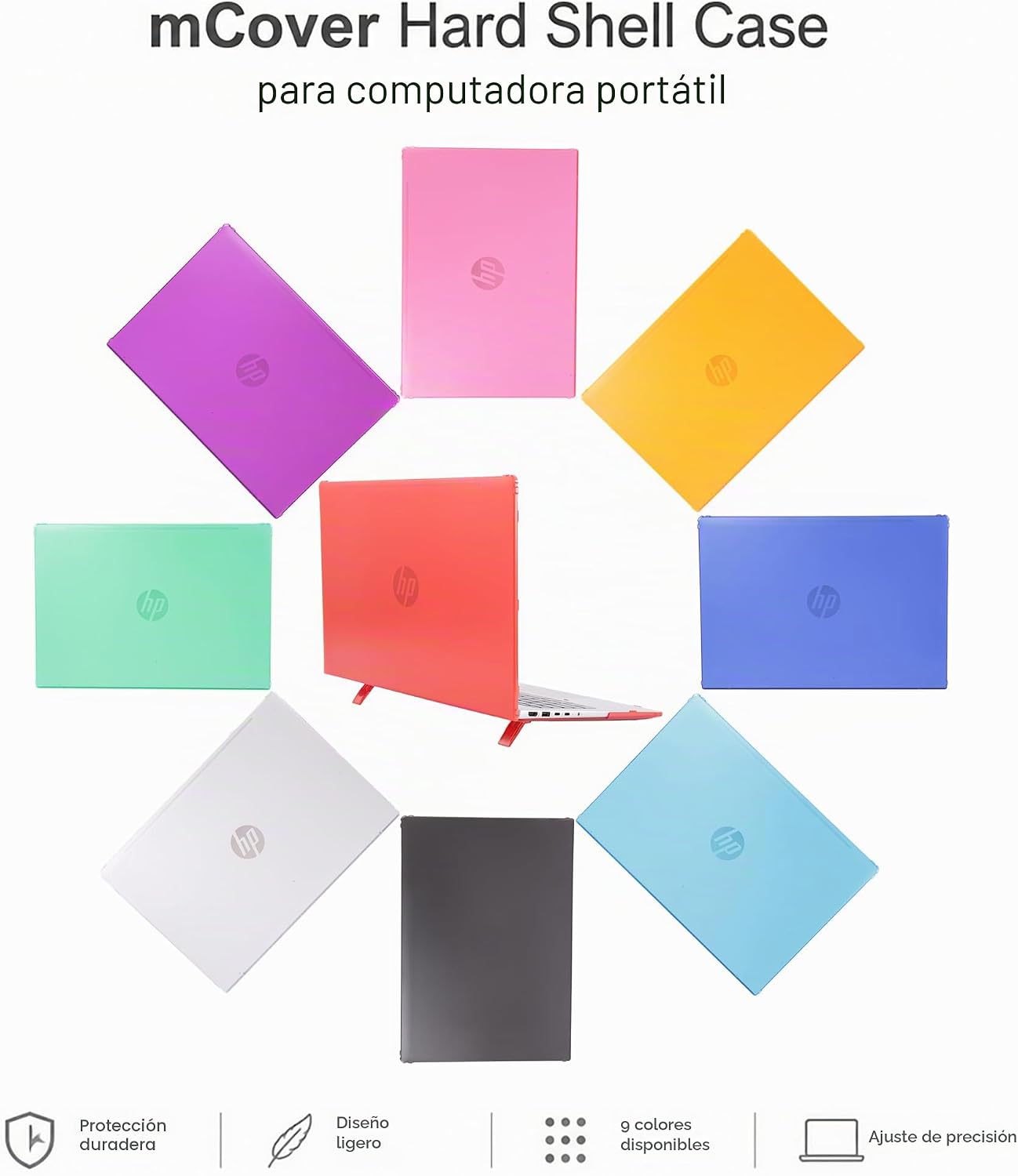 mCover Funda solo compatible con HP ProBook 460 de 16" 2022～202...