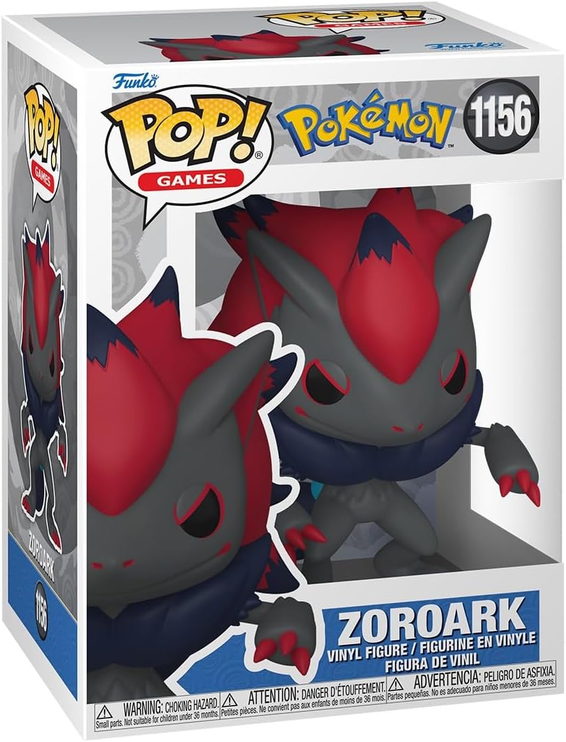 Funko Pop Games Pokemon - Zoroark - Collectable Vinyl