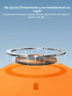 UGREEN MagFlow - Banco de energía de 10,000 mAh, carga inalámbrica...