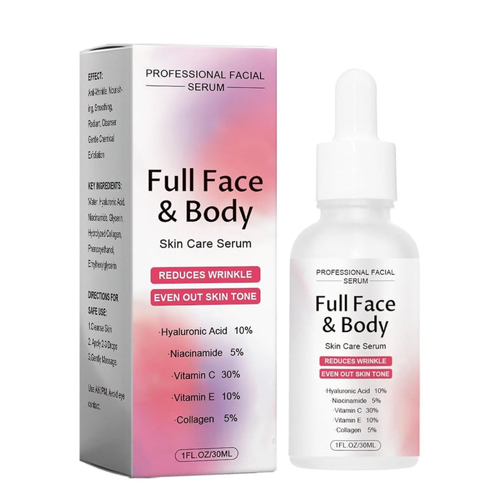 Suero de Vitaminas Finones Skin para rostro y cuerpo, suero reafirm...