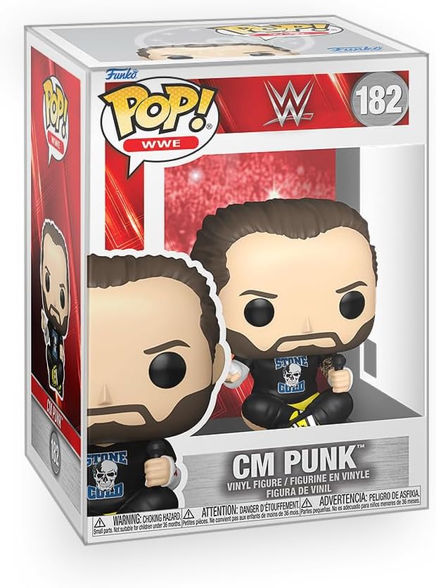 Funko Pop! Wrestling: WWE - Figura coleccionable de vinilo CM Punk...
