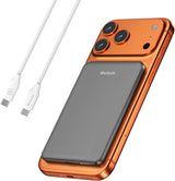 Hichain Cargador magnético portátil para iPhone, cargador magnético...