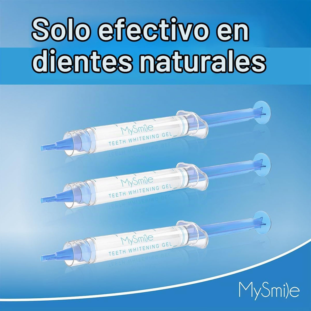 Kit de blanqueamiento de dientes MySmile con luz LED, blanqueador r...