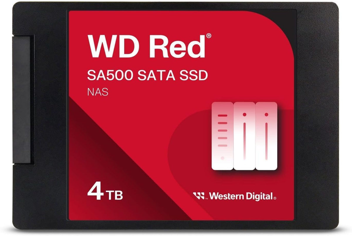 Western Digital 4TB WD Red SA500 NAS 3D NAND Disco duro SSD interno...