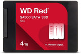Western Digital 4TB WD Red SA500 NAS 3D NAND Disco duro SSD interno...