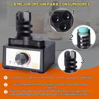 Mezclador Mini Vórtice, Agitador de Pintura para Modelos DIY, Sin Manos, Mezcla de Tres Velocidades, Apto para Agitadores de 10-100ml, Máquina de Agitador de Esmalte de Uñas para Pinturas de