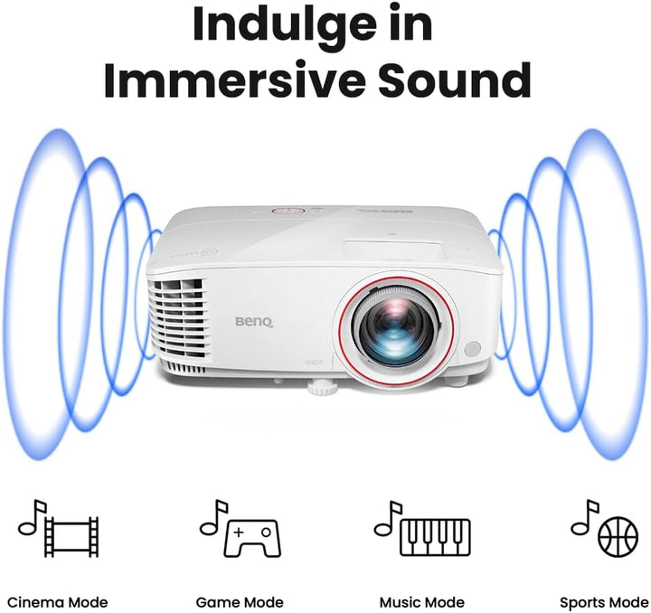 BenQ TH671ST | Proyector para juegos de corto alcance de 1080p | Mo...