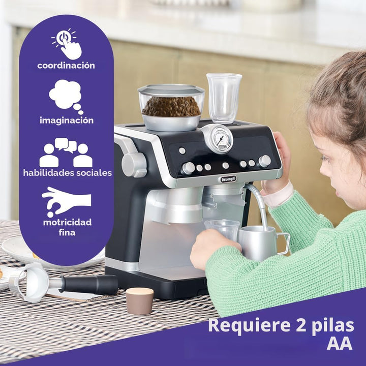 Casdon De'Longhi Toys Barista Cafetera. Juego de cocina de jugu...