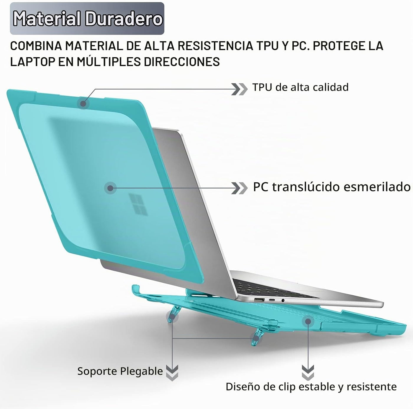 Batianda Funda para portátil Microsoft Surface de 13,5 pulgadas | S...