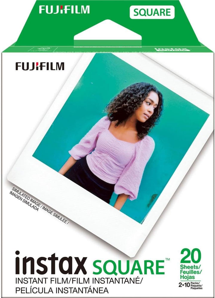 Fujifilm Película Instax Square Twin Pack - 20 exposiciones