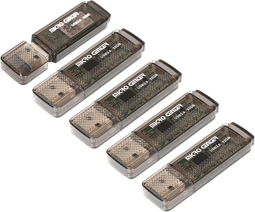 INLAND Micro Center SuperSpeed - Paquete de 5 unidades flash USB 3....