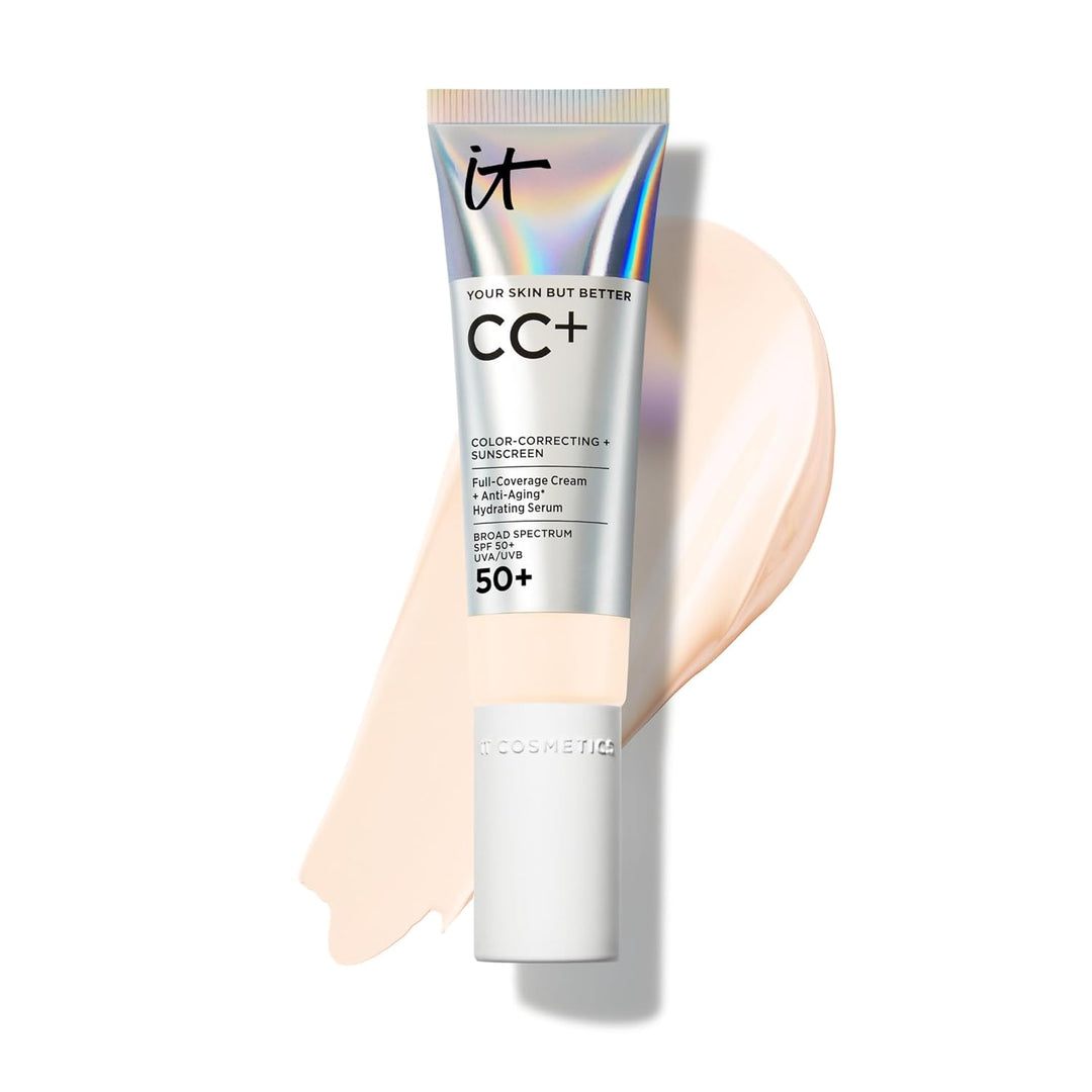 IT Cosmetics CC+ Cream - Natural Full Coverage Foundation With SPF...
