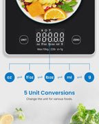 RENPHO Báscula de alimentos inteligente con calculadora nutricional