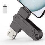 Qainerly Photo Stick de 512 GB para unidad flash de teléfono, Memor...