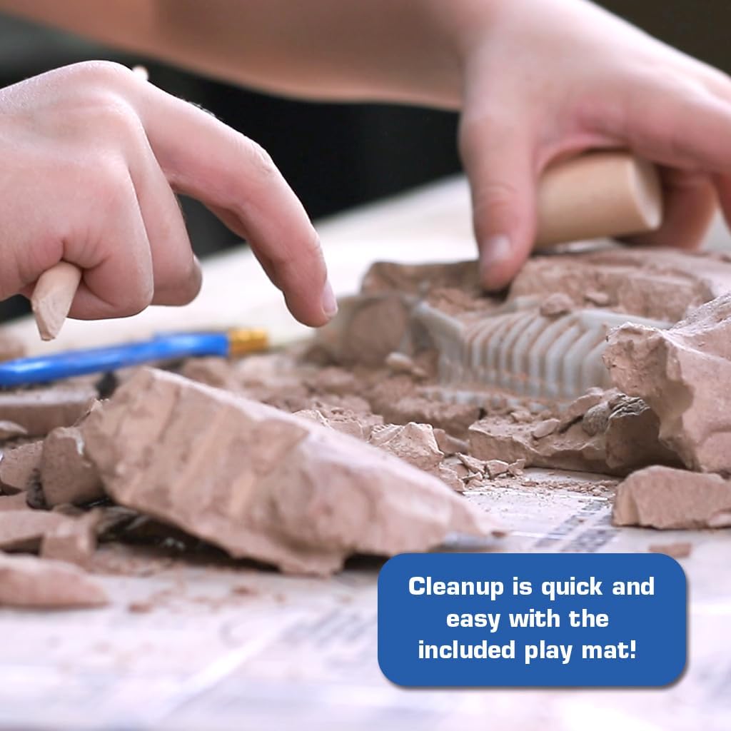 ArtSkills Kit de excavación de fósiles de dinosaurios para niños que