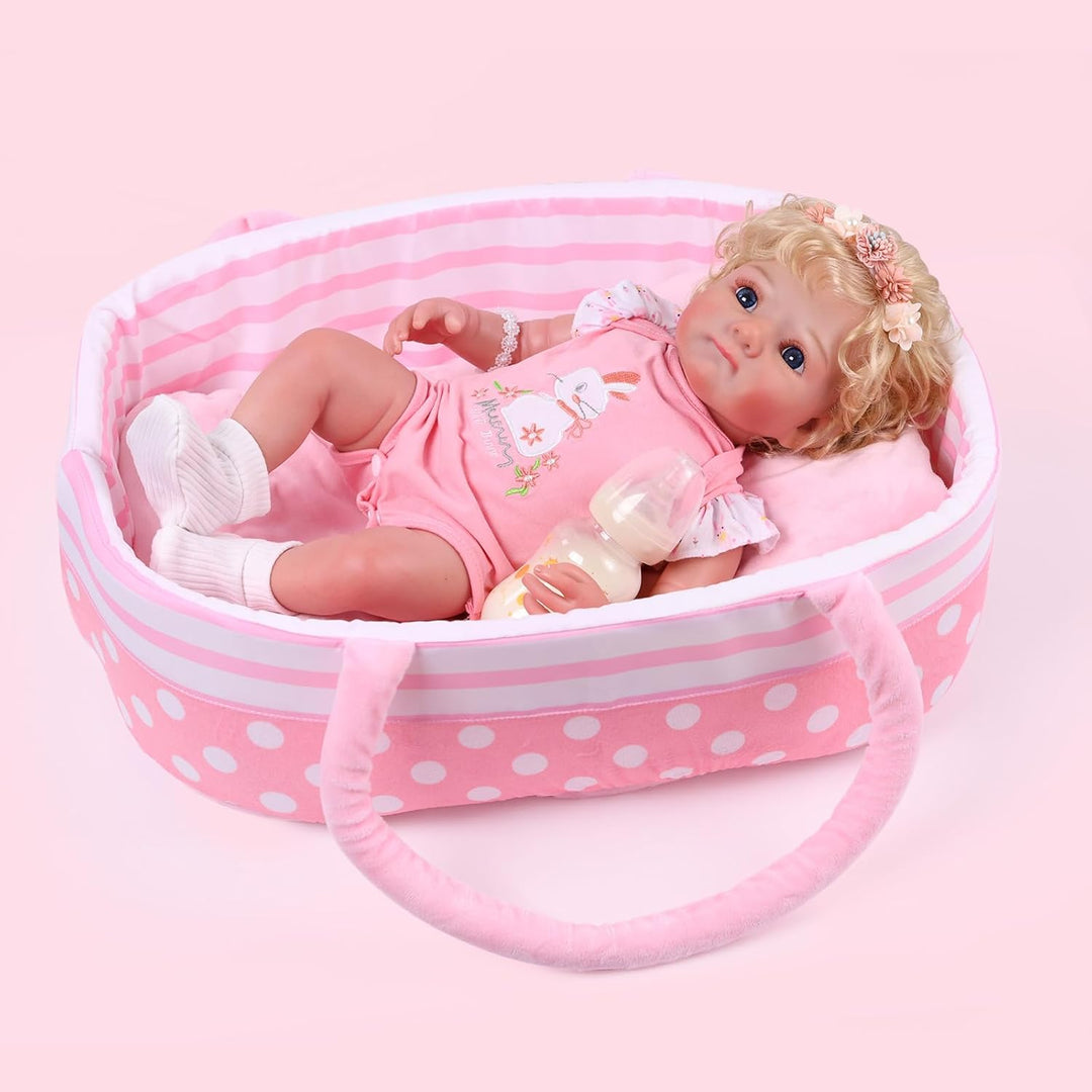 BABESIDE Muñecas Reborn con moisés JUSS001QQWA-TC-88 0128
