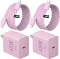 USB C Charger Type C Charger Fast carga Long 10FT 45W Samsung Charger