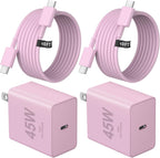 USB C Charger Type C Charger Fast carga Long 10FT 45W Samsung Charger