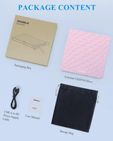 ORIGBELIE Unidad Externa de CD DVD para Portátil, USB 3.0 Tipo-C Ul...