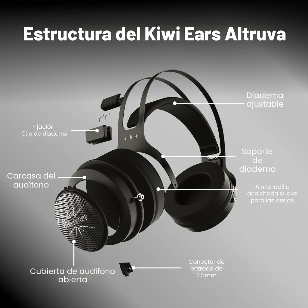 Linsoul Kiwi Ears Altruva Hi-Fi Auriculares de monitoreo dinámico de