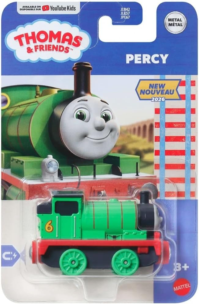 Thomas & Friends - Motores de tren de metal fundido a presión, juego de 3