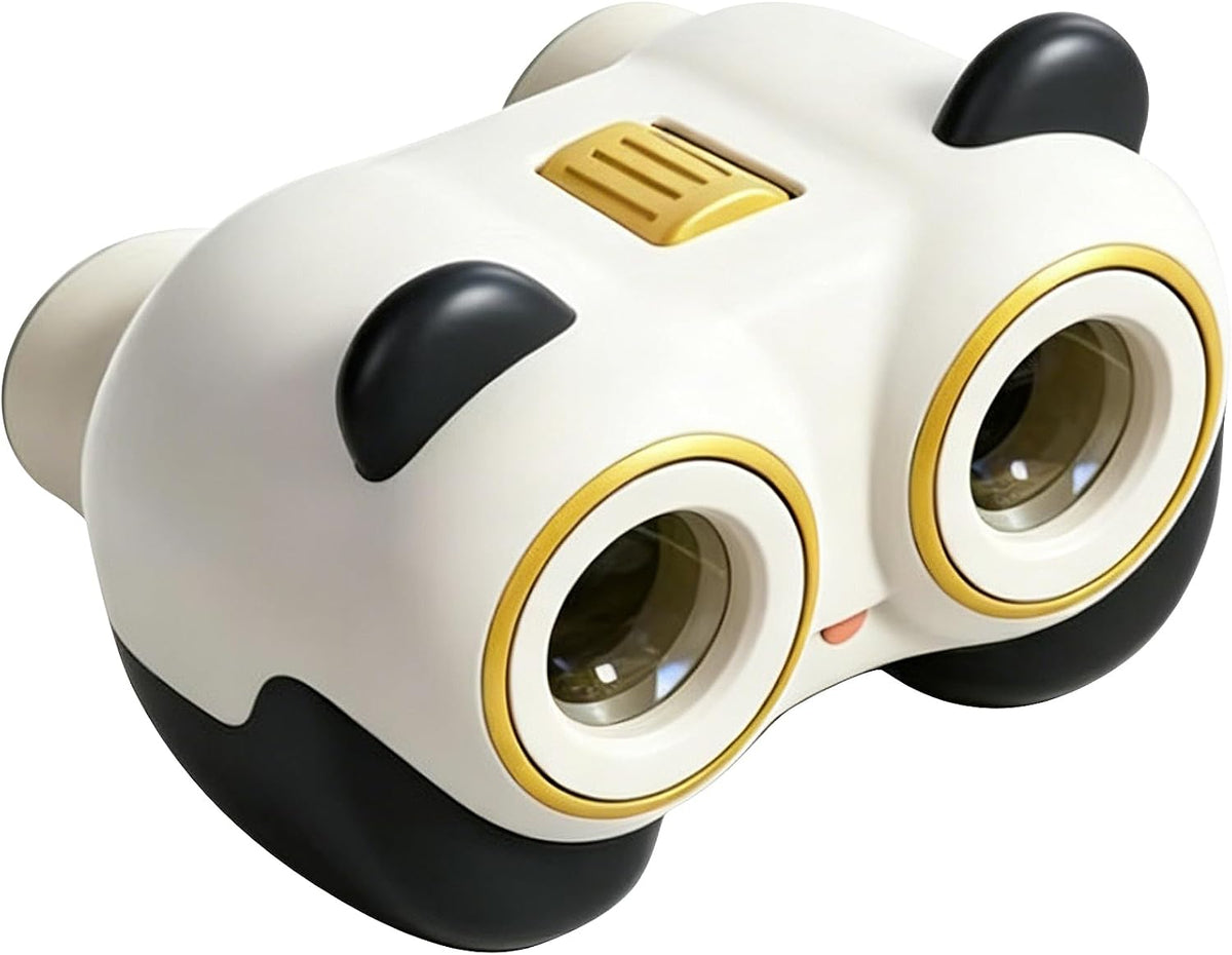 Binóculos Juguetes Científicos para Niños de 3-8 años: Panda Look - Regalo para Niños y Niñas | Aventura al Exterior y Juguete Educativo STEM para Avistamiento de Aves, Acampar, Senderismo - Edades 3-8 Regalo de Cumpleaños para Niños y Niñas