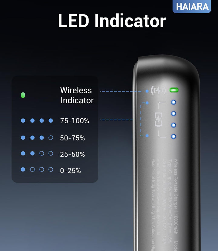 Cargador portátil para banco de energía Magsafe - Cargador magnétic...