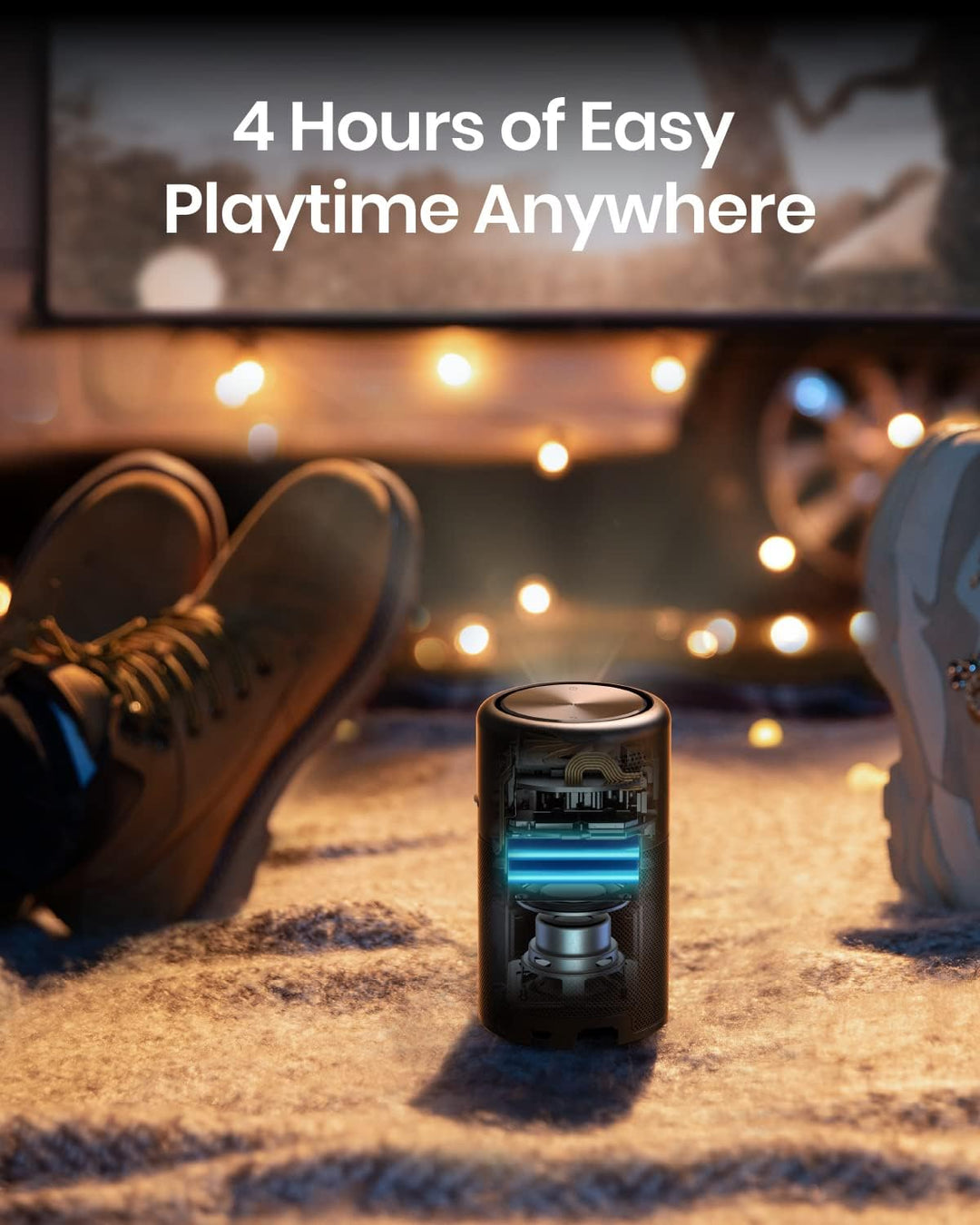 Anker NEBULA Capsule, mini proyector inteligente Wi-Fi, proyector p...