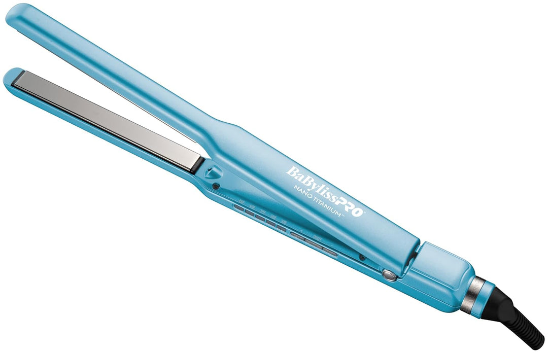 BabylissPRO Nano Titanium Specialty Ionic Hair Straightener, Profes...
