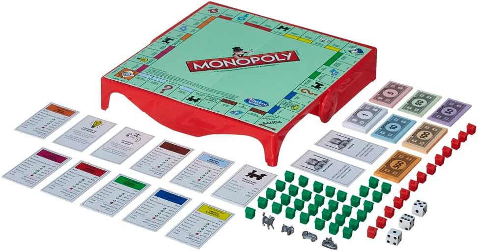 Monopoly Grab and Go Juego