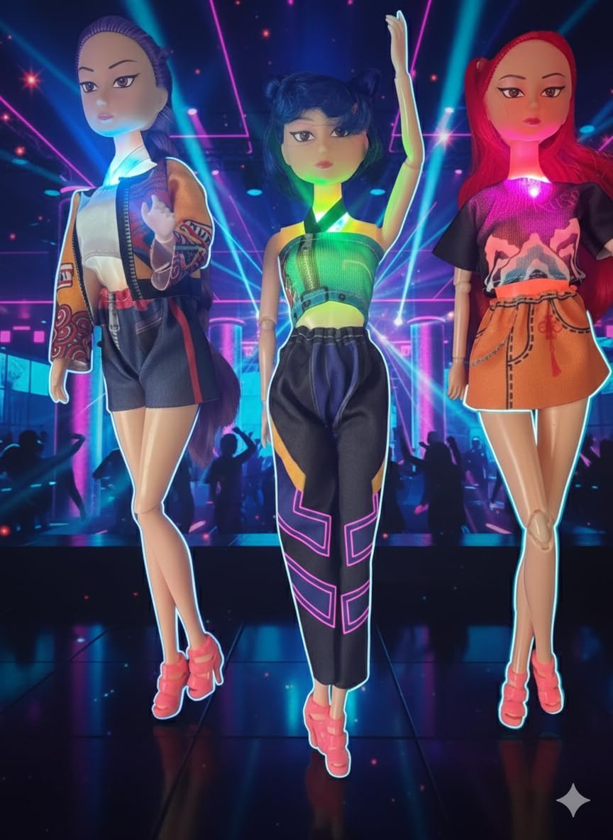 Juego de muñecas de película de ídolos coreanos de 115