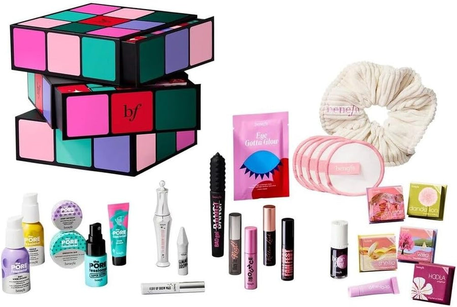 Benefit - Calendario de Adviento de maquillaje y cuidado Glam Cube...