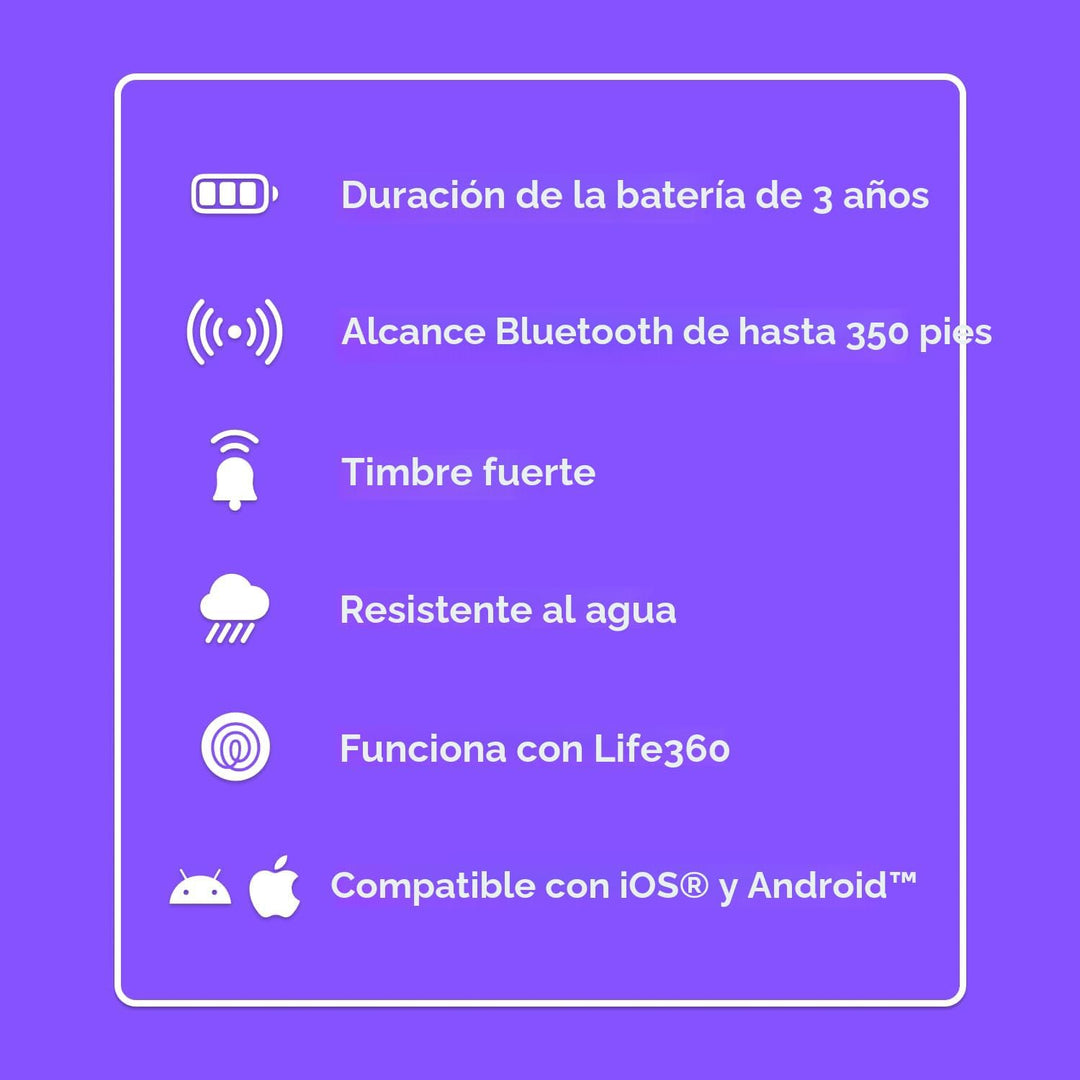 Tile by Life360 Essentials - Rastreadores Bluetooth y