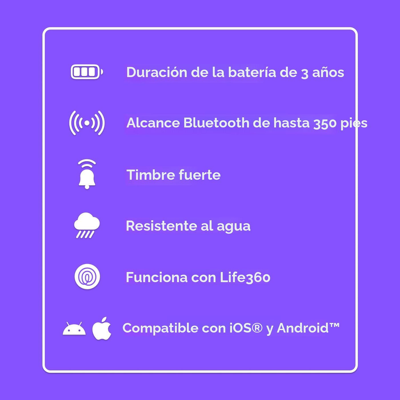 Tile by Life360 Essentials - Rastreadores Bluetooth y
