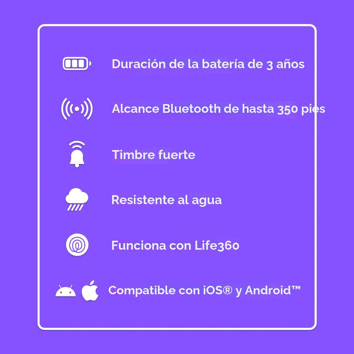 Tile by Life360 Essentials - Rastreadores Bluetooth y