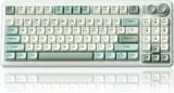 SOLAKAKA SK90 Teclado inalámbrico para juegos al 75% con perilla mu...