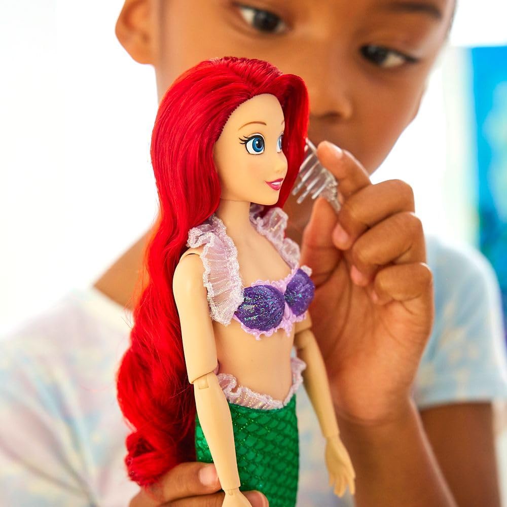Disney Store Muñeca oficial de Ariel Story, de 11 pulgadas, incluye...