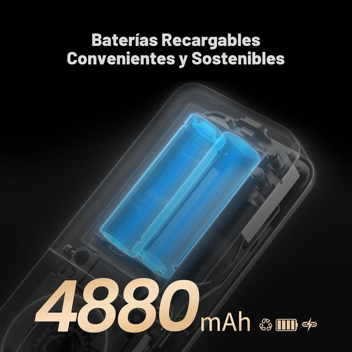 Cerradura inteligente Aqara UWB U400, Apple Home Key, Cerrojo con huella digital, Negro