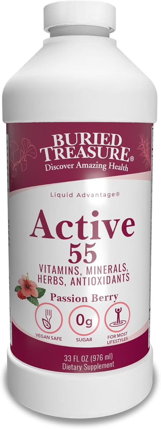 Tesoro enterrado - Activo 55. Vitaminas, Minerales, hierbas y antio...
