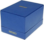 SEIKO 5 Reloj automático de esfera plateada SNKL57 para hombre, Azul, Reloj analógico,Automático de cuerda automática,Reloj automático