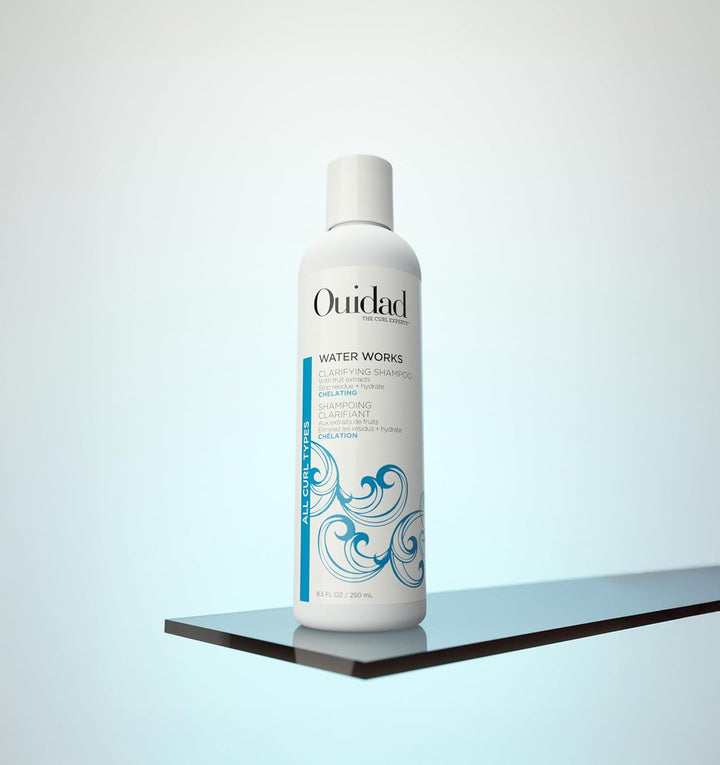 Ouidad Curl Detox Trio - Champú aclarador, champú de aceite limpiad...