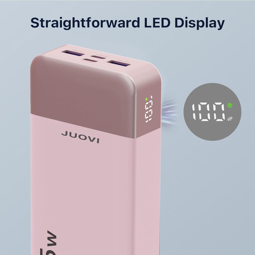 JUOVI J2651 Cargador Portátil, Banco de Energía de 35W 20000mAh con...