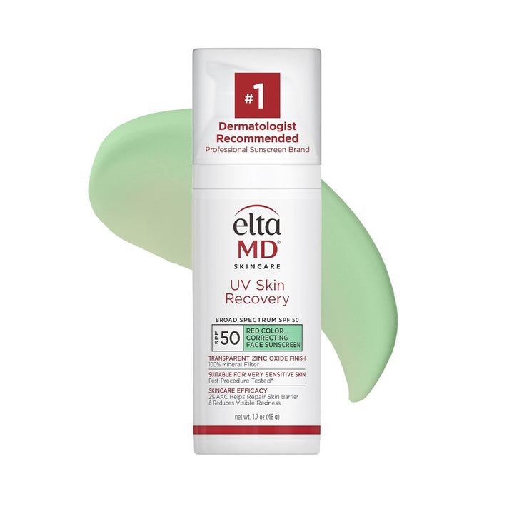 EltaMD Protector solar facial UV para recuperación de la piel con ó...