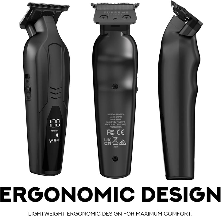 Supreme Trimmer Vader Lite ST3700 - Recortadora de barbero profesio...